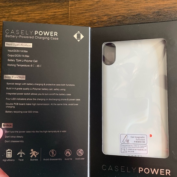 Casely charging case iPhone XS Max - Picture 2 of 3